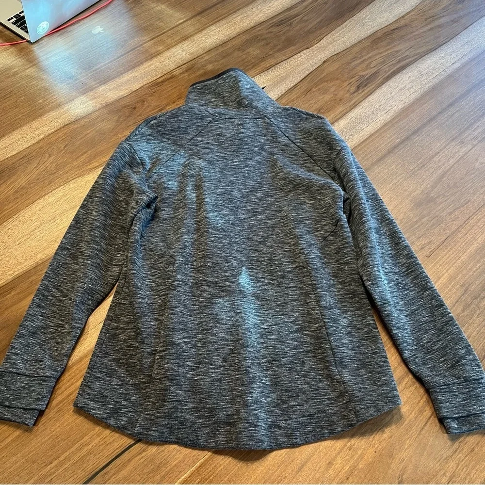 ❤️Champion - Gray & Black Spacedye Jacket - L